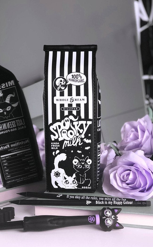 Spooky Milk Pencil Case-Killstar-Tragic Beautiful