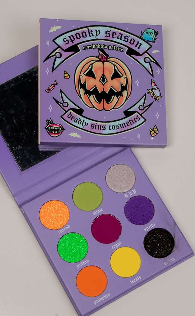 Spooky Season Eyeshadow Palette-Deadly Sins Cosmetics-Tragic Beautiful