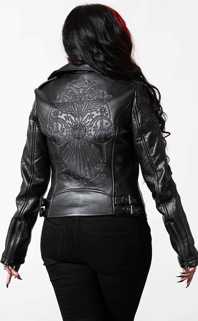 Starchild Biker Jacket-Killstar-Tragic Beautiful