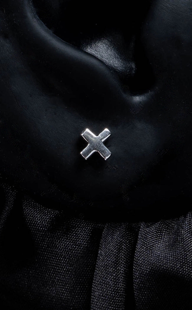 Sterling Silver Cross Earrings