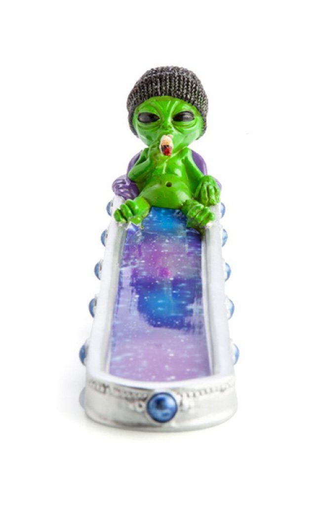 Stoned Alien Incense Burner-420-Tragic Beautiful