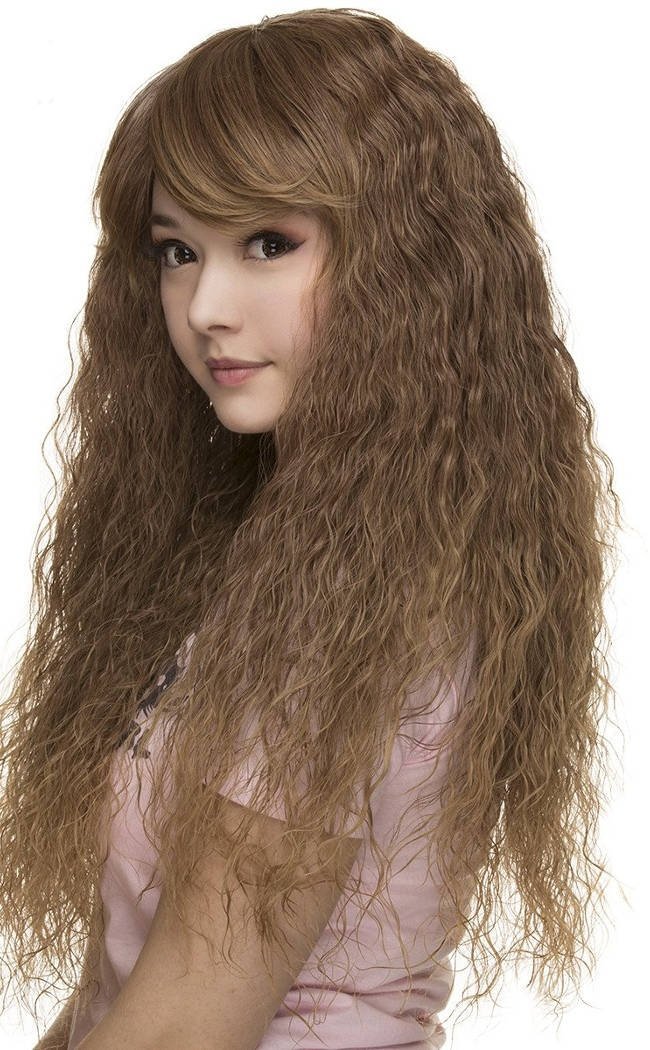 Summer Long Wavy Brown Wig-Rockstar Wigs-Tragic Beautiful