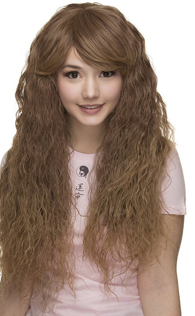 Summer Long Wavy Brown Wig-Rockstar Wigs-Tragic Beautiful