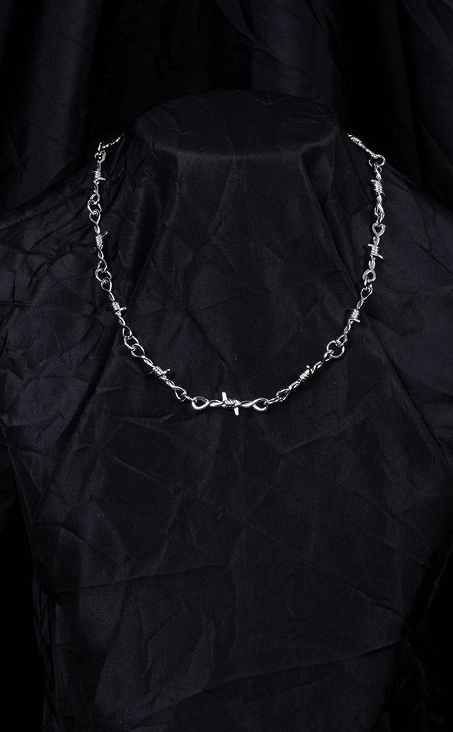 Sweet Escape Barbed Wire Necklace