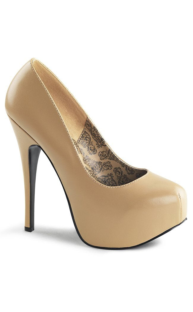 TEEZE-06 Tan Pu Heels-Bordello-Tragic Beautiful