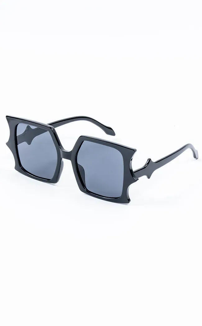 Temptation Batwing Sunglasses | Black