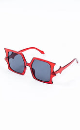 Temptation Batwing Sunglasses | Red