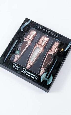 The Armoury Lipstick Trio-Evil Eye Cosmetics-Tragic Beautiful