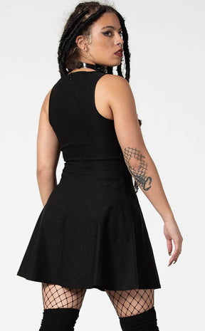 Thunderstruck O Ring Dress-Killstar-Tragic Beautiful