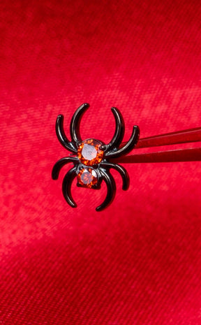 Titanium Threadless Top | Spider-Impaler Body Jewellery-Tragic Beautiful