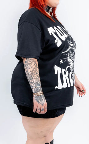 Toil and Trouble Oversized Tee | Plus Size