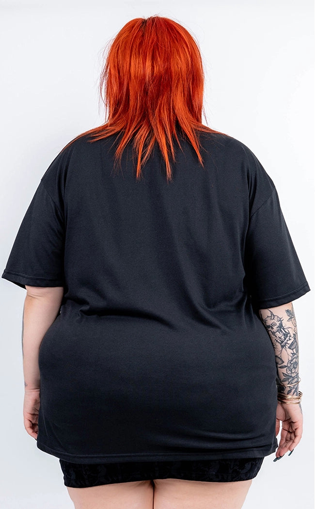 Toil and Trouble Oversized Tee | Plus Size-Tragic Beautiful-Tragic Beautiful