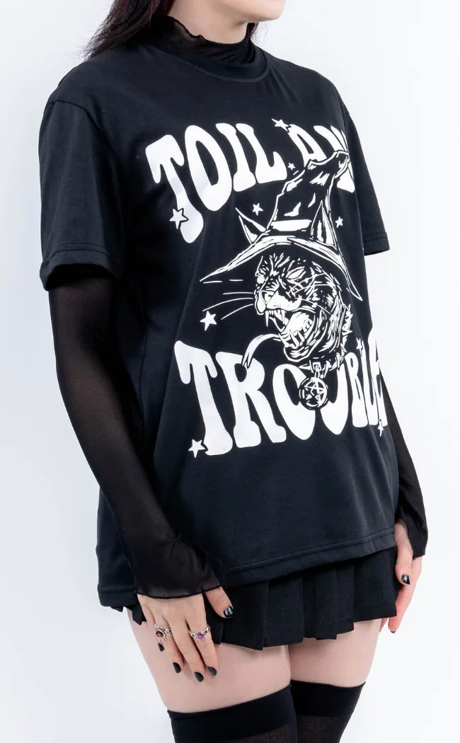 Toil and Trouble Oversized Tee