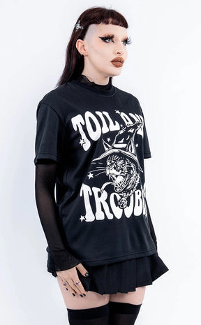 Toil and Trouble Oversized Tee-Tragic Beautiful-Tragic Beautiful