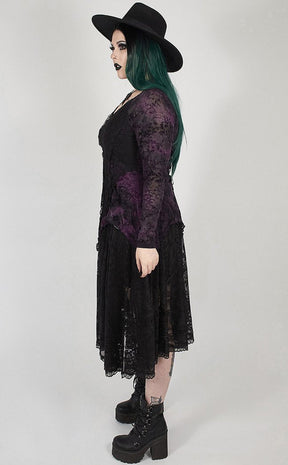 Torrid Theatrics Lace Top | Violet | Plus Size-Punk Rave-Tragic Beautiful