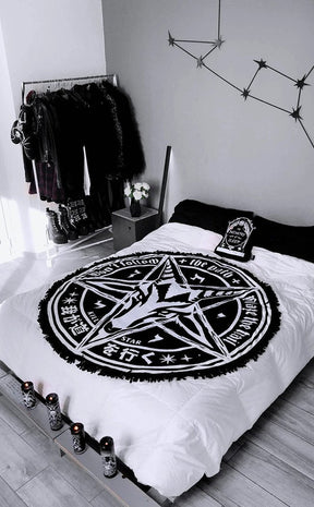 Trailblazer Round Blanket-Killstar-Tragic Beautiful