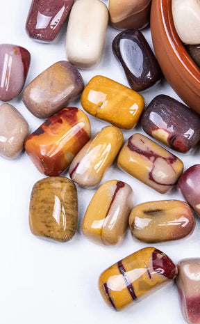 Tumbled Stones | Mookaite-Crystals-Tragic Beautiful