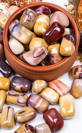Tumbled Stones | Mookaite-Crystals-Tragic Beautiful