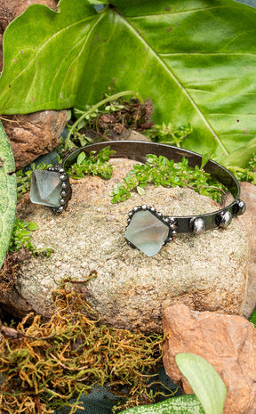 Unbound Fluorite Cuff Bracelet