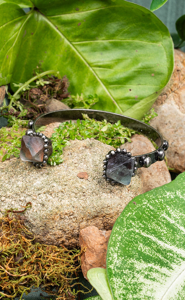 Unbound Fluorite Cuff Bracelet