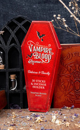 Vampire Blood Coffin Incense Pack with Holder