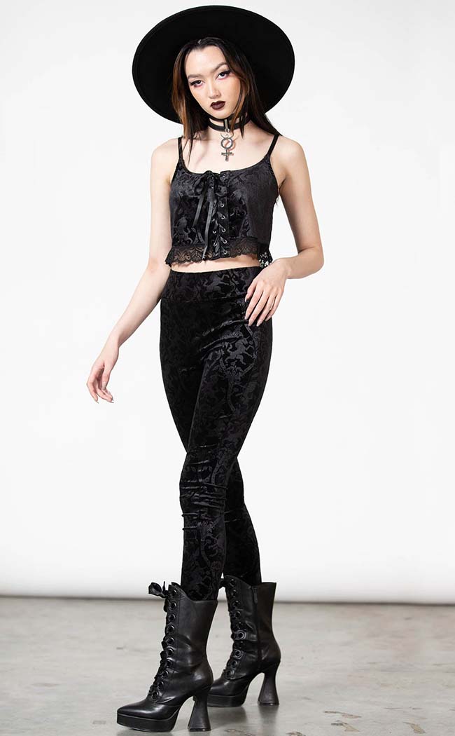 Versilesa Leggings-Killstar-Tragic Beautiful