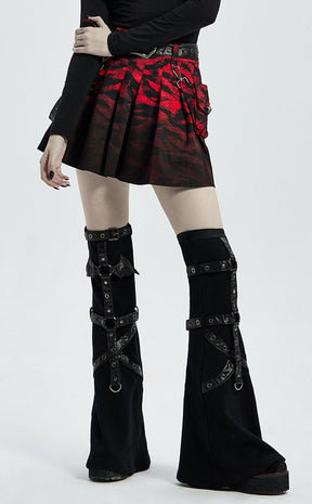 Vicious Pleated Skirt-Punk Rave-Tragic Beautiful