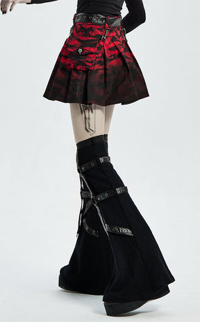 Vicious Pleated Skirt-Punk Rave-Tragic Beautiful