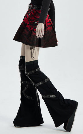 Vicious Pleated Skirt-Punk Rave-Tragic Beautiful