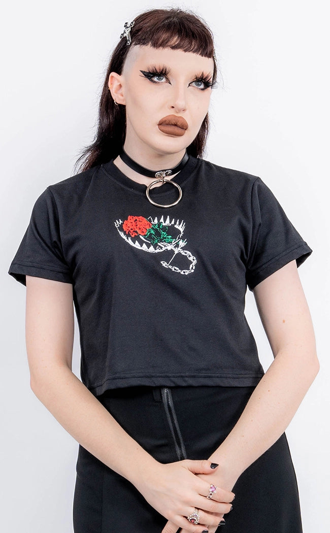 Violent Delights Crop Tee-Tragic Beautiful-Tragic Beautiful