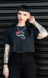 Violent Delights Crop Tee