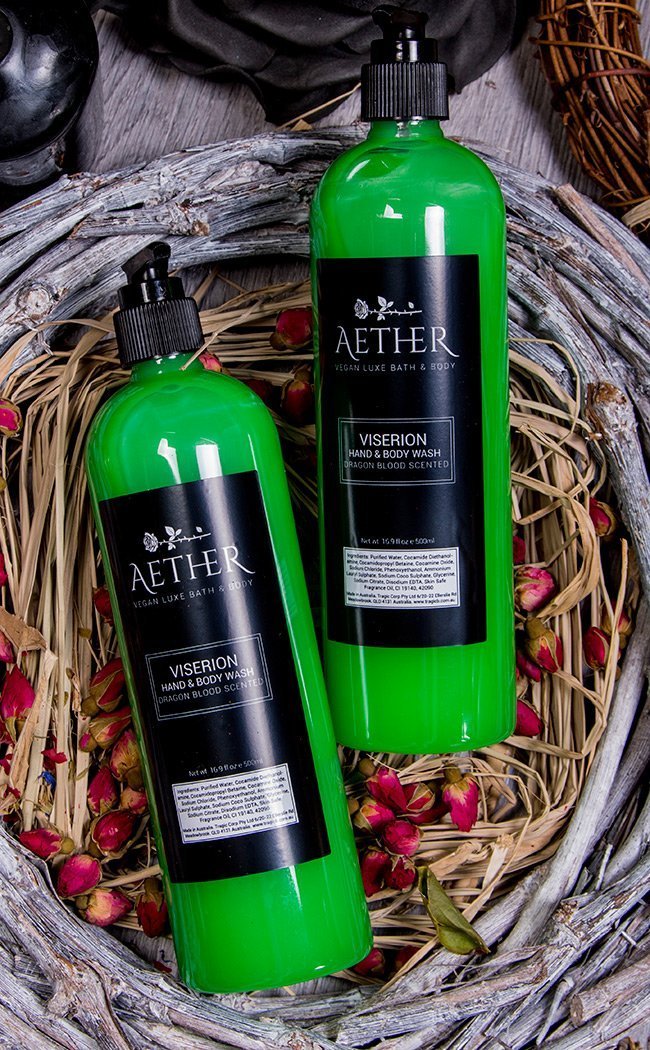 Viserion Dragon's Blood Scented Vegan Body Wash-Aether-Tragic Beautiful