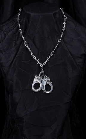 What's The Catch Handcuff Necklace