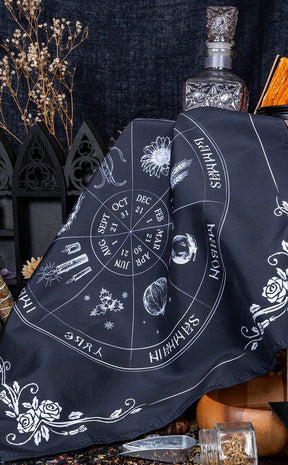 Wheel of the Year Altar Cloth | Southern Hemisphere