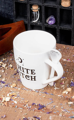 White Witch Mug & Spoon