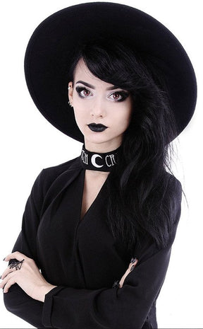 Wide Brim Witch Hat-Restyle-Tragic Beautiful