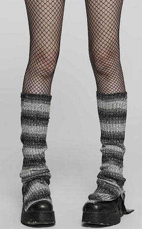 Wild Things Legwarmers | Black & White-Punk Rave-Tragic Beautiful