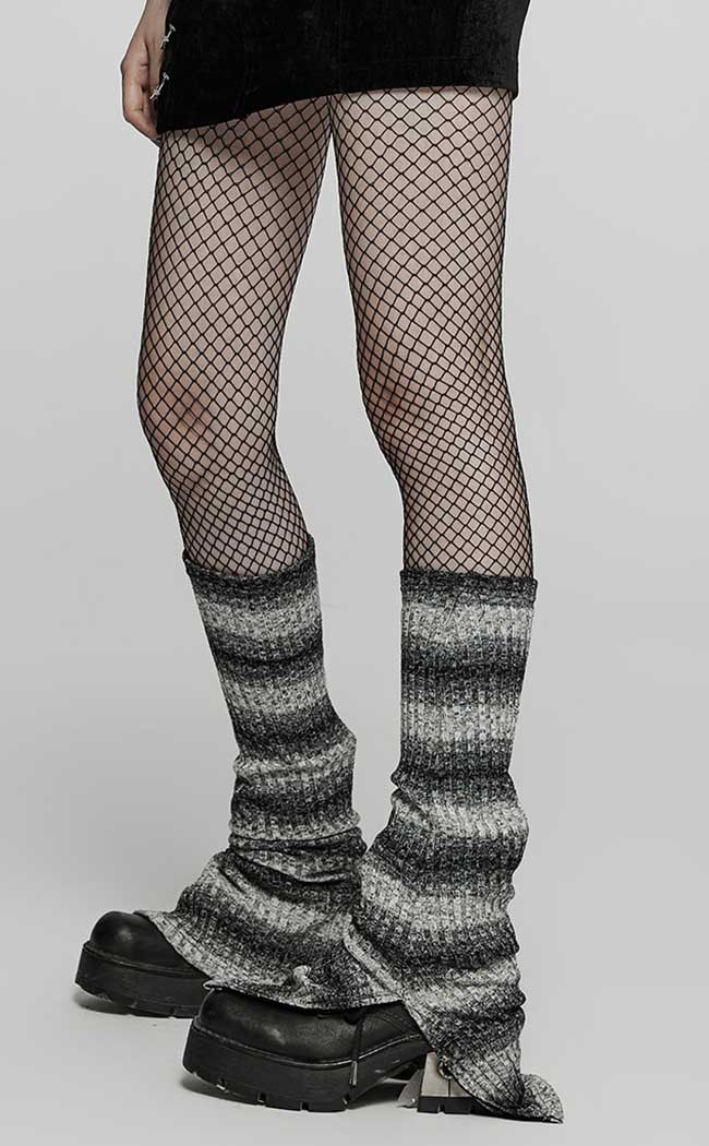 Wild Things Legwarmers | Black & White-Punk Rave-Tragic Beautiful