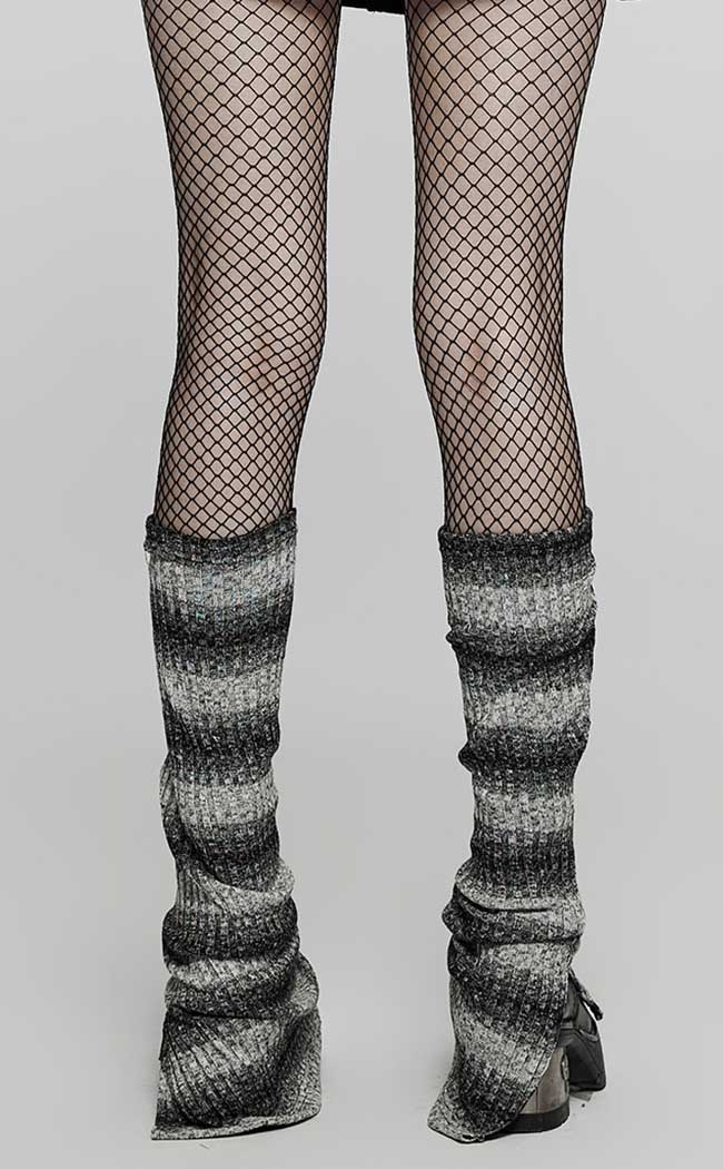 Wild Things Legwarmers | Black & White-Punk Rave-Tragic Beautiful