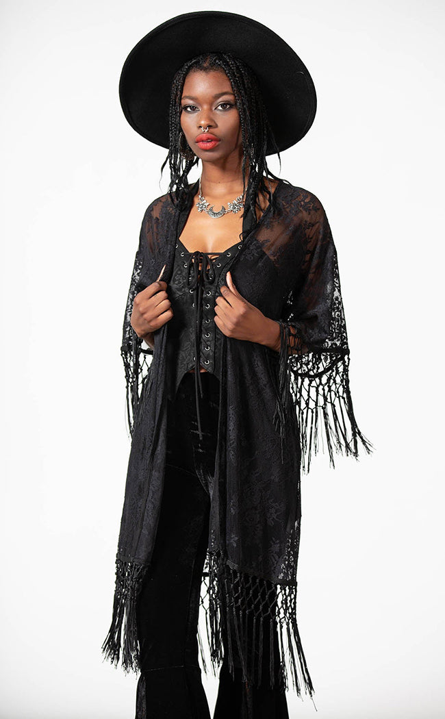 Witch Hazel Lace Kimono-Killstar-Tragic Beautiful