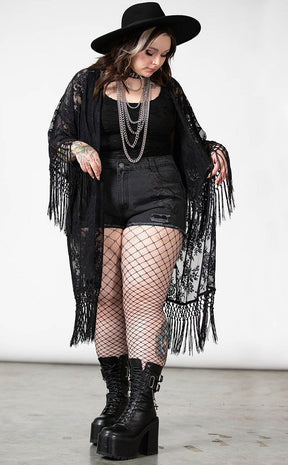 Witch Hazel Lace Kimono-Killstar-Tragic Beautiful