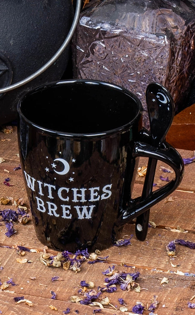 Witches Brew Mug and Spoon