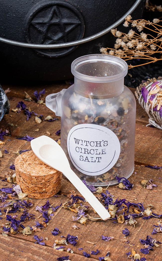 Witches’ Circle Salt for Protection & Purification