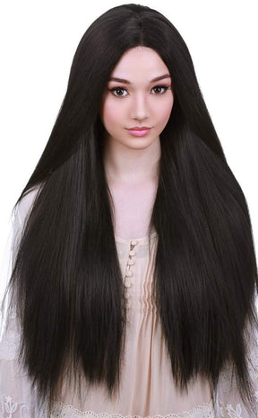 Yaki Lace Front 32" Black Wig-Rockstar Wigs-Tragic Beautiful