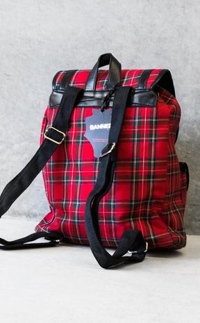 Yamy Tartan Backpack-Banned Apparel-Tragic Beautiful