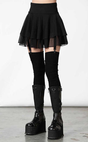 Yasumi Mesh Skirt-Killstar-Tragic Beautiful