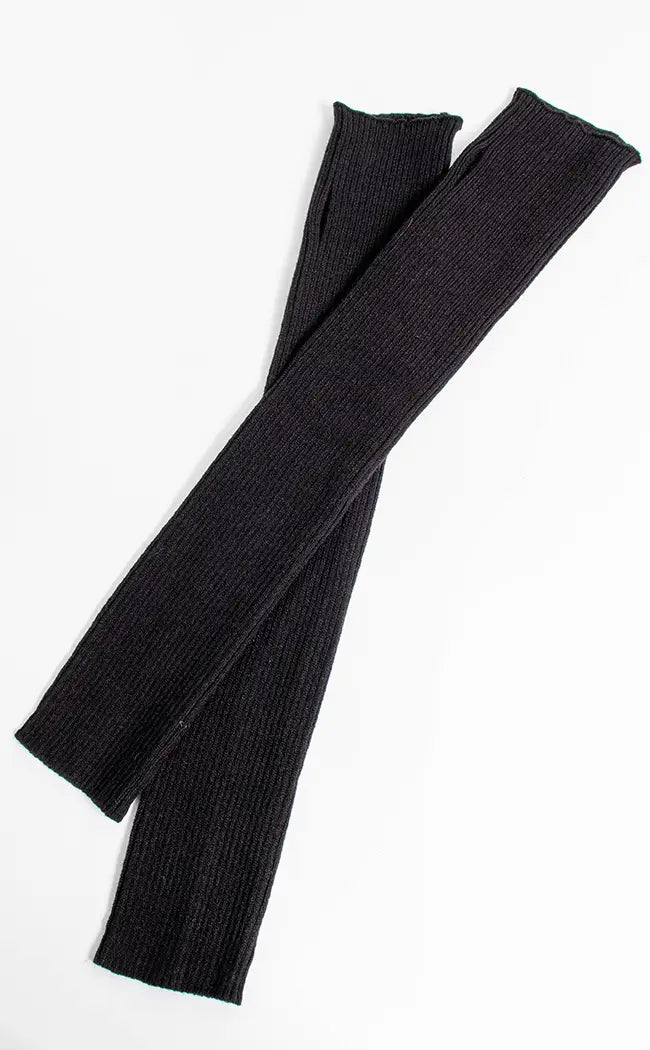 Zero Hours Arm Warmers-Cold Black Heart-Tragic Beautiful