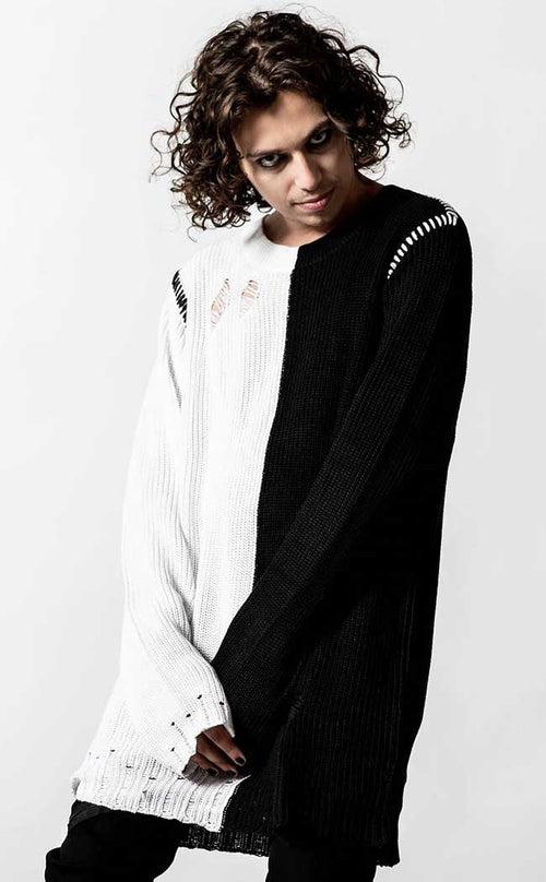 antithesis knit sweater