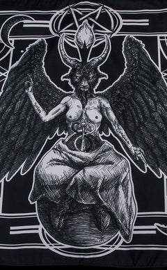 Baphomet Altar Cloth / Wall Hanging