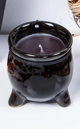 Cauldron Candle | Black | Black Opium-Gothic Gifts-Tragic Beautiful